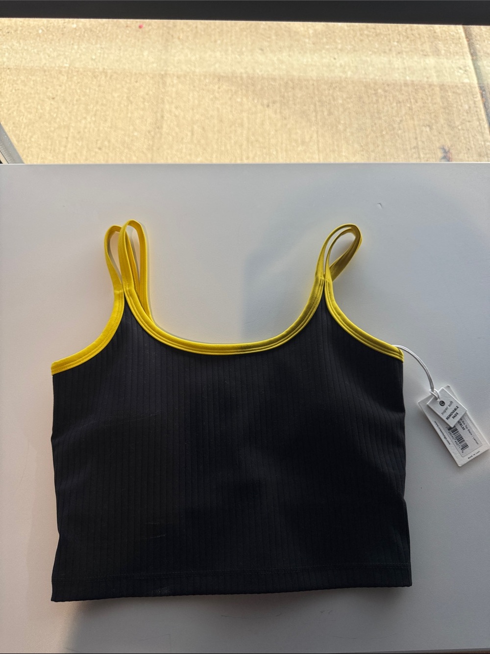Cream Yoga Hera Strap Bra